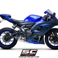 SC-Project S1 Full 2-1 System Exhaust | Yamaha YZF-R7 (2021-2025)