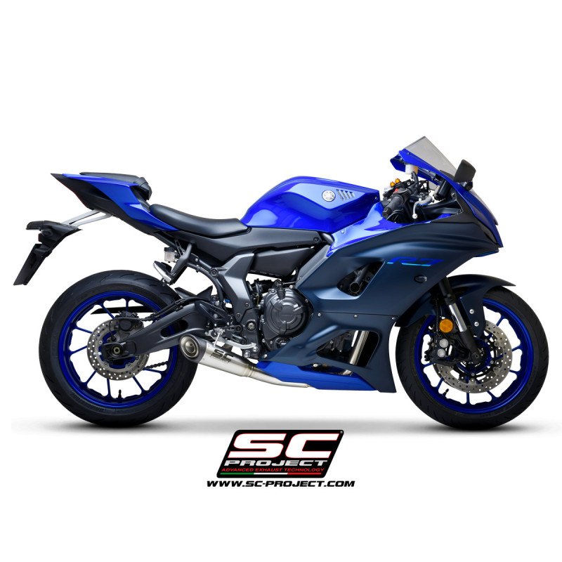SC-Project S1 Full 2-1 System Exhaust | Yamaha YZF-R7 (2021-2025) SC-Project S1 Full 2-1 System Exhaust | Yamaha YZF-R7 (2021-2025)