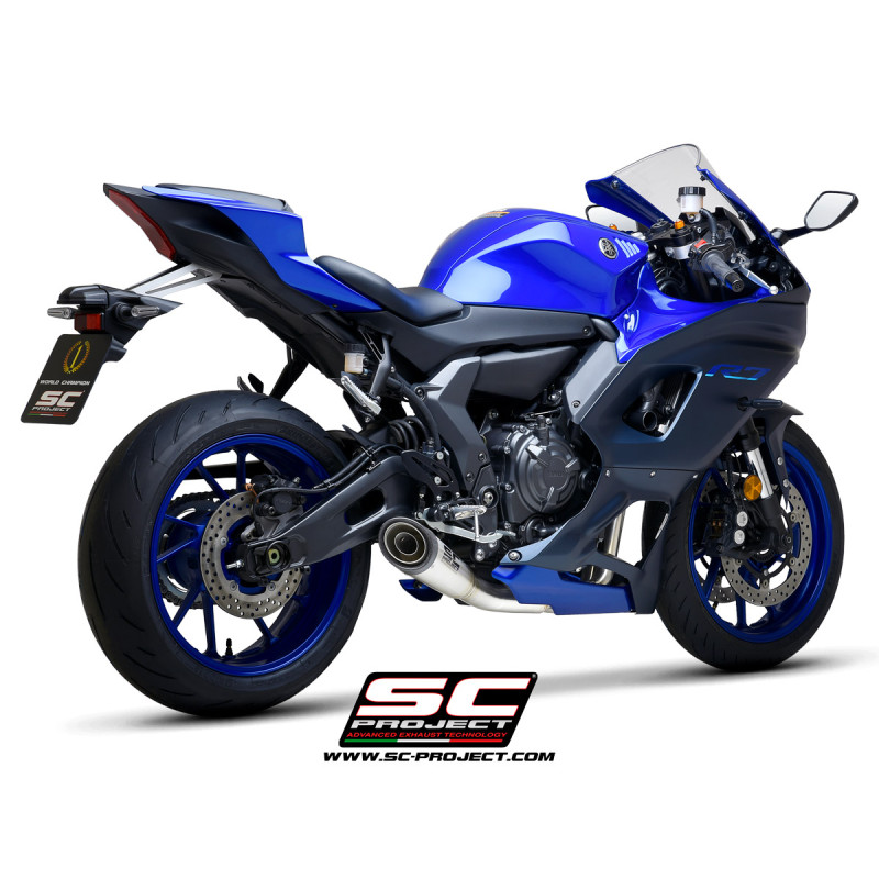 SC-Project S1 Full 2-1 System Exhaust | Yamaha YZF-R7 (2021-2025) SC-Project S1 Full 2-1 System Exhaust | Yamaha YZF-R7 (2021-2025)