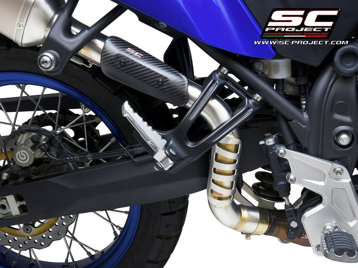 SC-Project Rally Raid RACE Titanium Slip-On Exhaust | Yamaha Tenere 700 (2019-2023)
