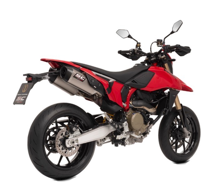 SC-Project SC1-S Slip On Exhaust w/ Midpipe | Ducati Hypermotard 698 Mono / RVE (2024-2025)