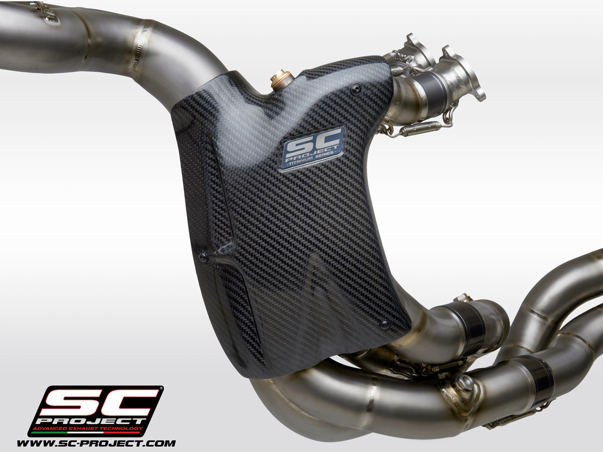 SC-Project WSBK CR-T Full Titanium Exhaust - Ducati Panigale V4 / V4 R