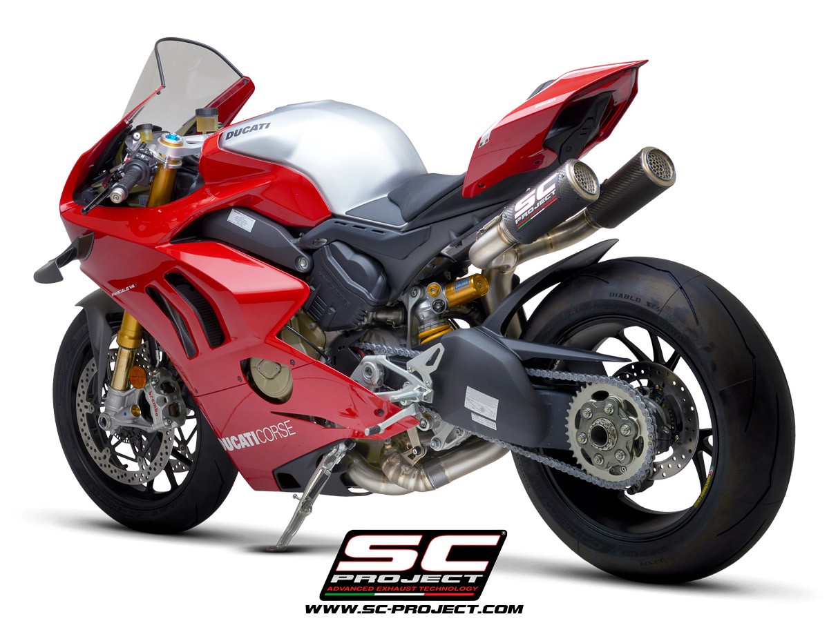 SC-Project WSBK CR-T Full Titanium Exhaust - Ducati Panigale V4 / V4 R