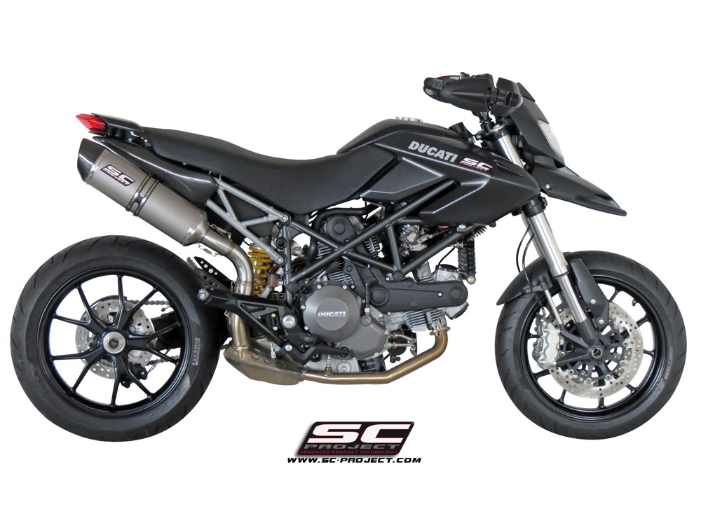 SC-Project 2009-2012 Ducati Hypermotard 796 Oval Slip On ...