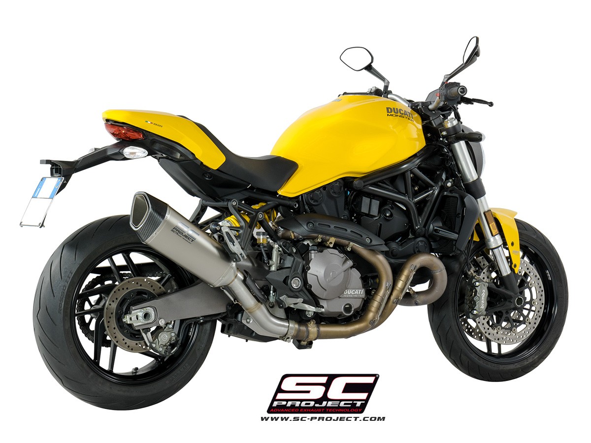 SC-Project Ducati Monster 1200 (17-18) & 1200R (16-18) SC1-R Titanium Exhaust