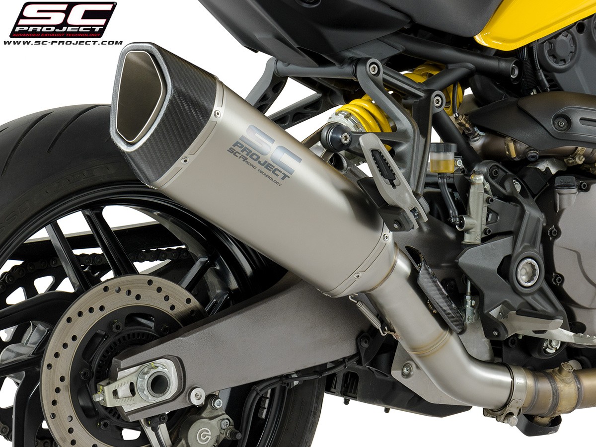 SC-Project Ducati Monster 1200 (17-18) & 1200R (16-18) SC1-R Titanium Exhaust