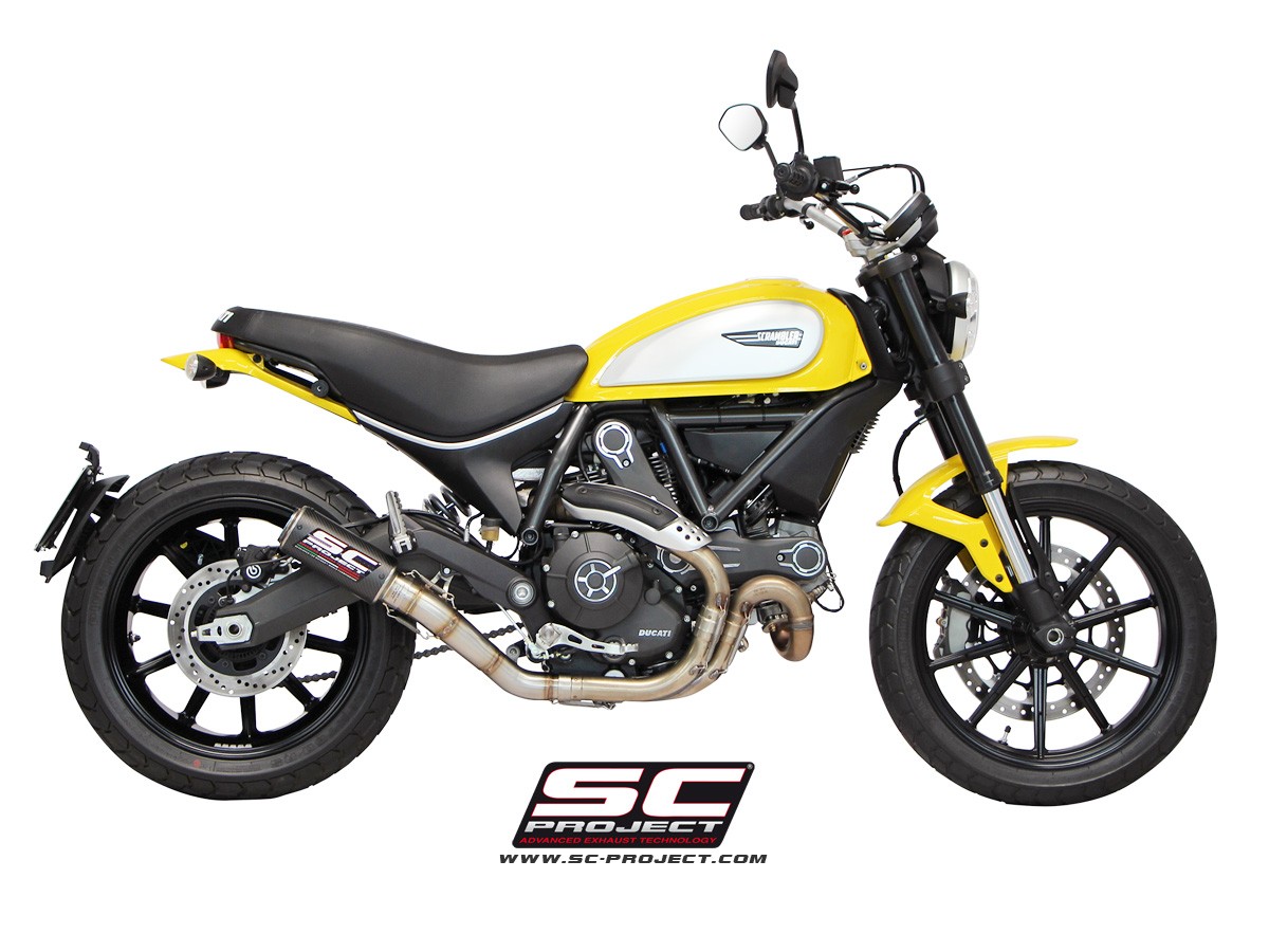 SC-Project CR-T Slip On - Ducati Scrambler 800 2015-2018