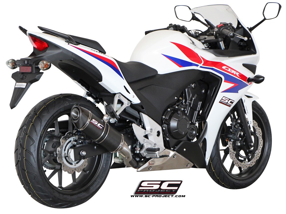 SC-Project Oval Slip On 2012-2015 Honda CBR500R