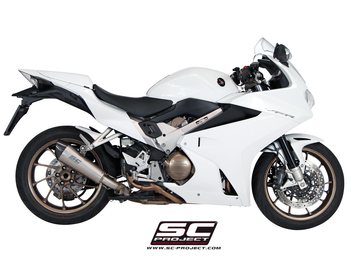 SC-Project Conic Slip On 2007-2015 Honda VFR800 Interceptor