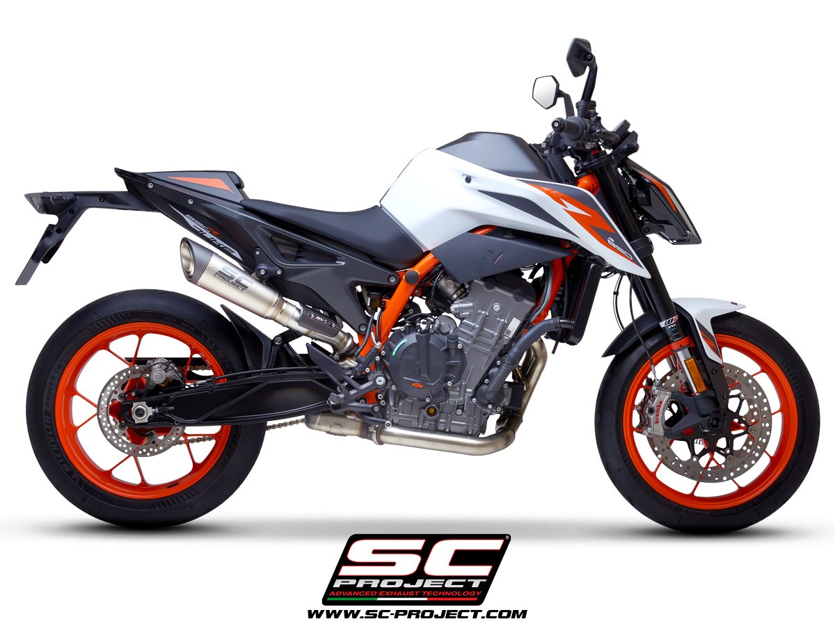 SC-Project S1 Slip-On Exhaust KTM 790 Duke 2018+ / 890 Duke R 2020+