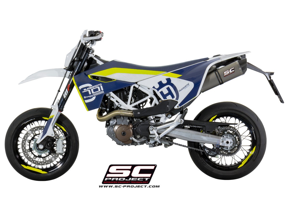 SC-Project Oval Slip On Husqvarna 701 Supermoto 2015-2016