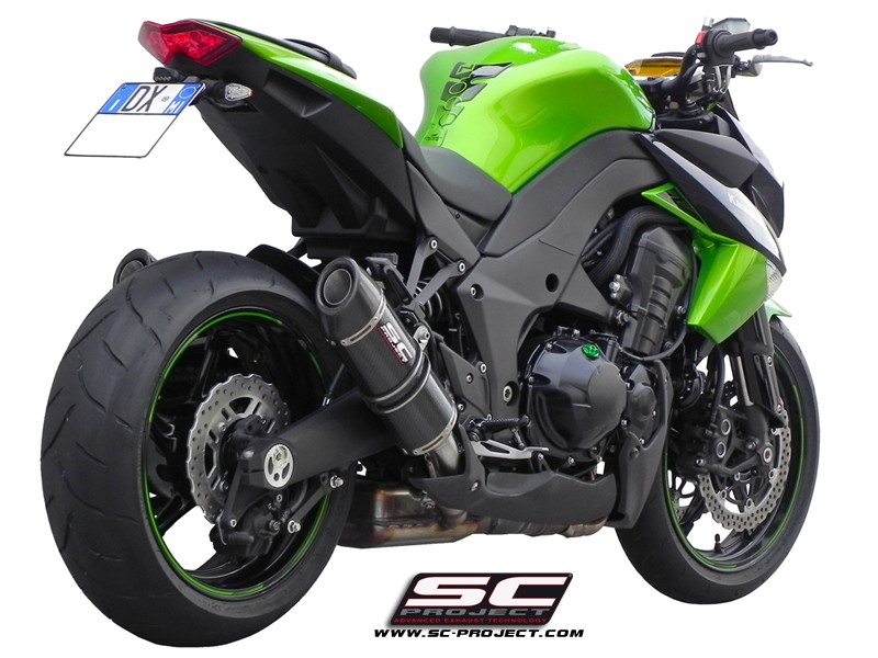 SC-Project Oval Slip Ons - Kawasaki Z1000 2010-2013