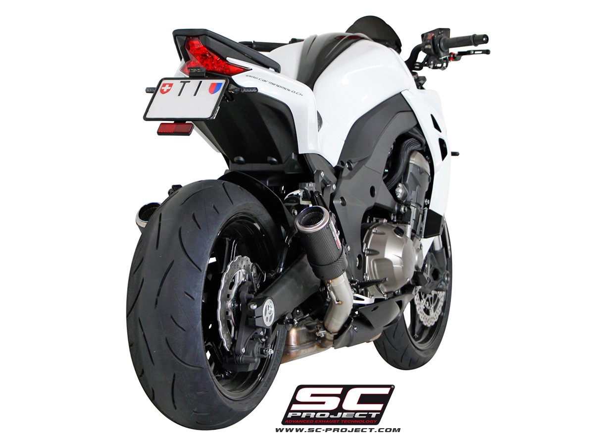 SC-Project CR-T Slip Ons - Kawasaki Z1000 2014-2016