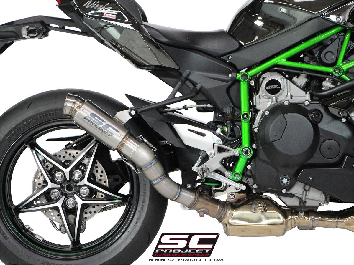 Sc Project Gp70 R Slip On Kawasaki Ninja H2 2015 2016 K21 70t