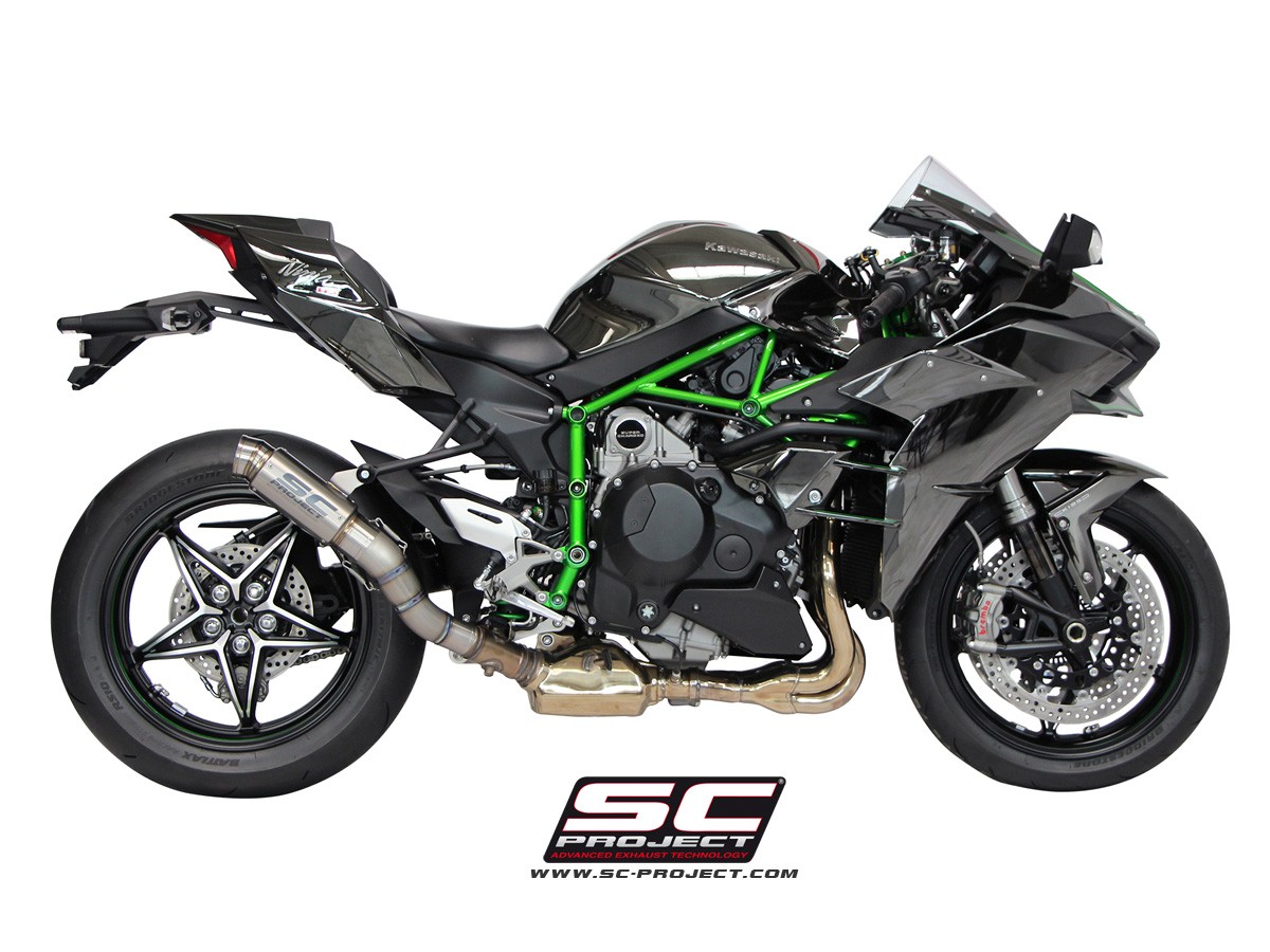 SC-Project GP70-R Slip On - Kawasaki Ninja H2 2015-2020
