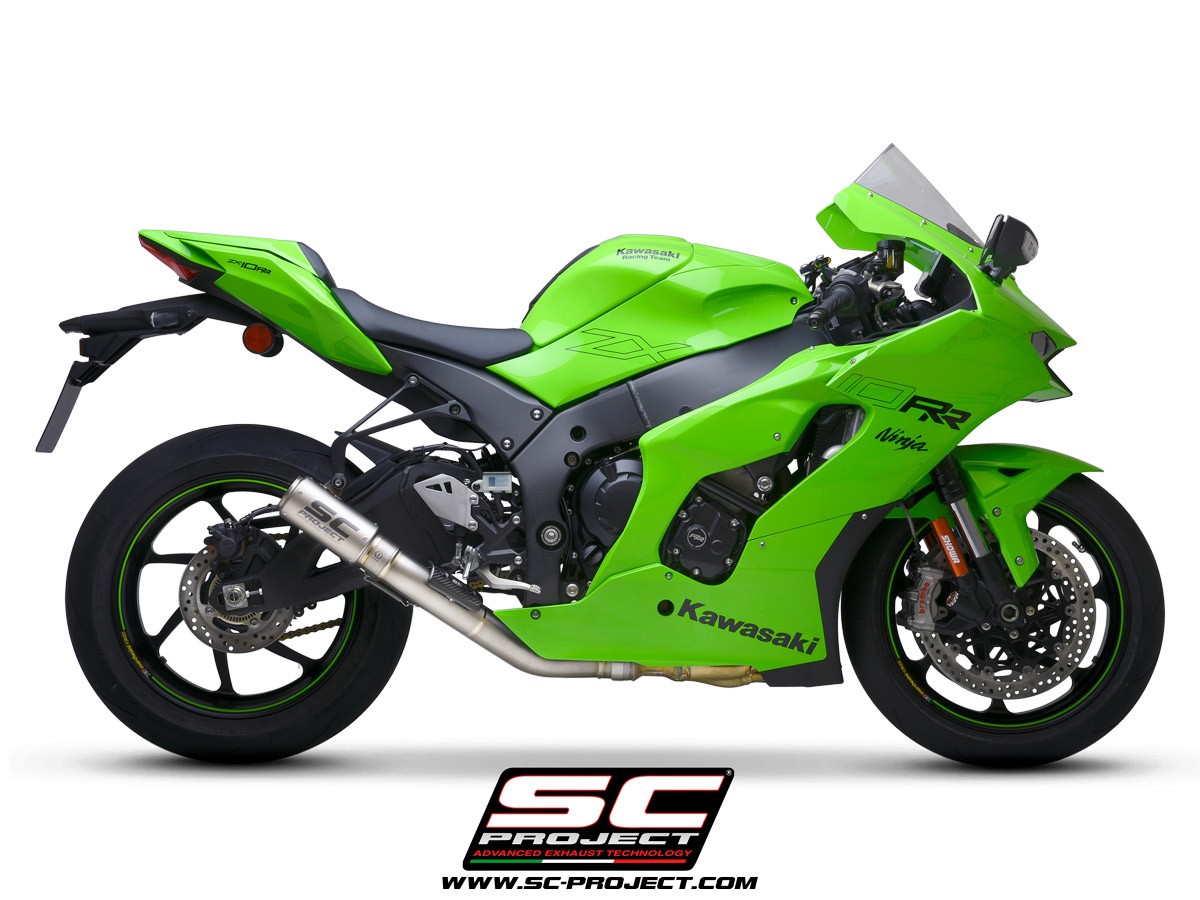 SC-Project CR-T Exhaust - Kawasaki Ninja ZX-10R / ZX-10RR (2021+) SC-Project CR-T Exhaust - Kawasaki Ninja ZX-10R / ZX-10RR (2021+)
