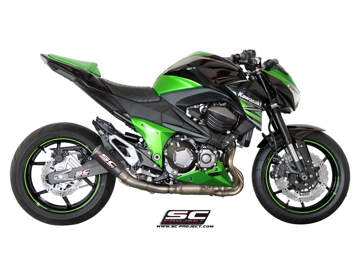 SC-Project CR-T Slip On - Kawasaki Z800 2013-2016