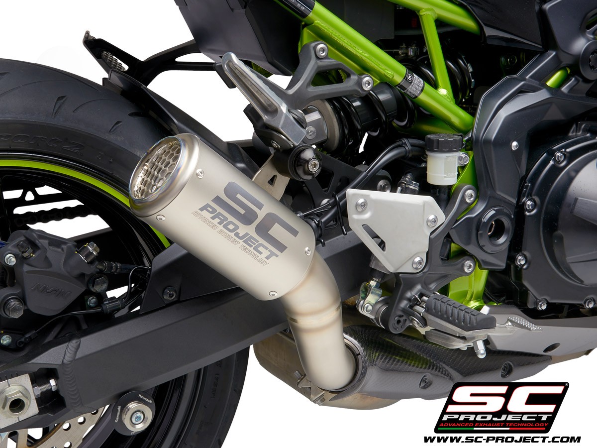 SC-Project CR-T Slip On Exhaust - Kawasaki Z900 2020 - 2022