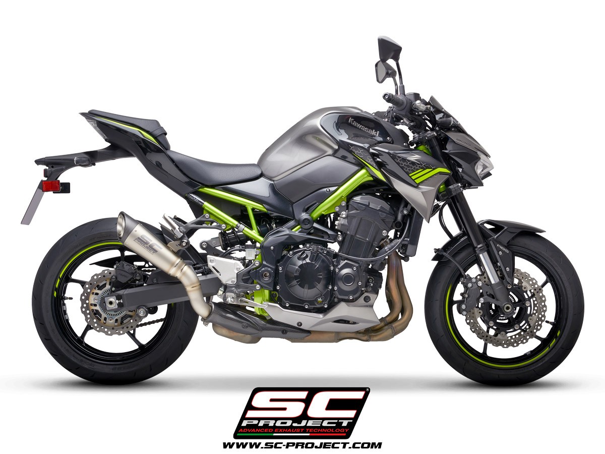 SC-Project S1 Titanium Slip-On - Kawasaki Z900 (2020-2022)