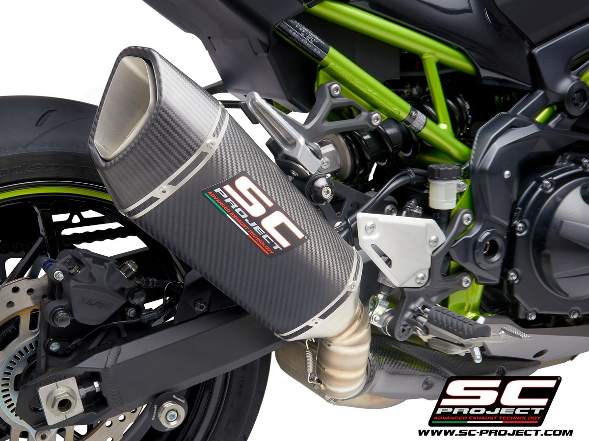SC-Project SC1-R Titanium Slip On - Kawasaki Z900 2020 - 2022