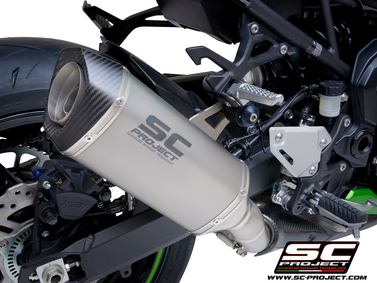SC-Project SC1-S Titanium Slip On - Kawasaki Z900 2020 - 2022