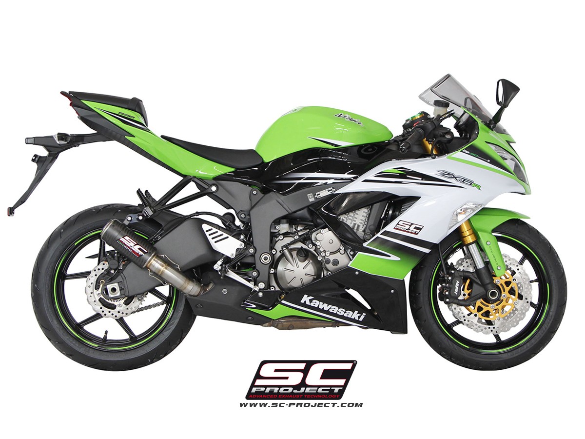 SC-Project CR-T Slip On - Kawasaki Ninja ZX-6R 636 2013-2023