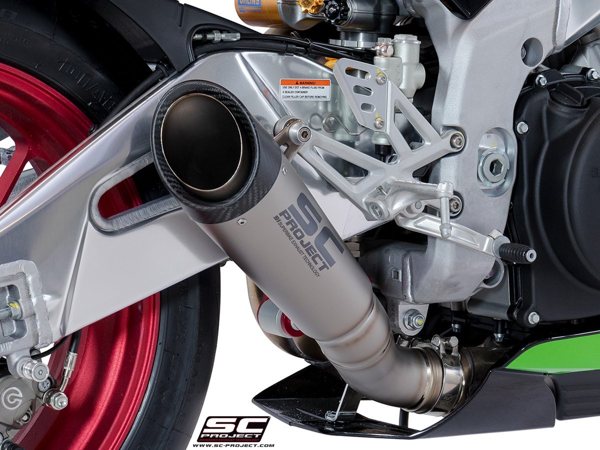 SC-Project S1 Low Mount Slip-on - Aprilia RSV4 RR/RF - Tuono V4 1100/Factory (2017-2020)