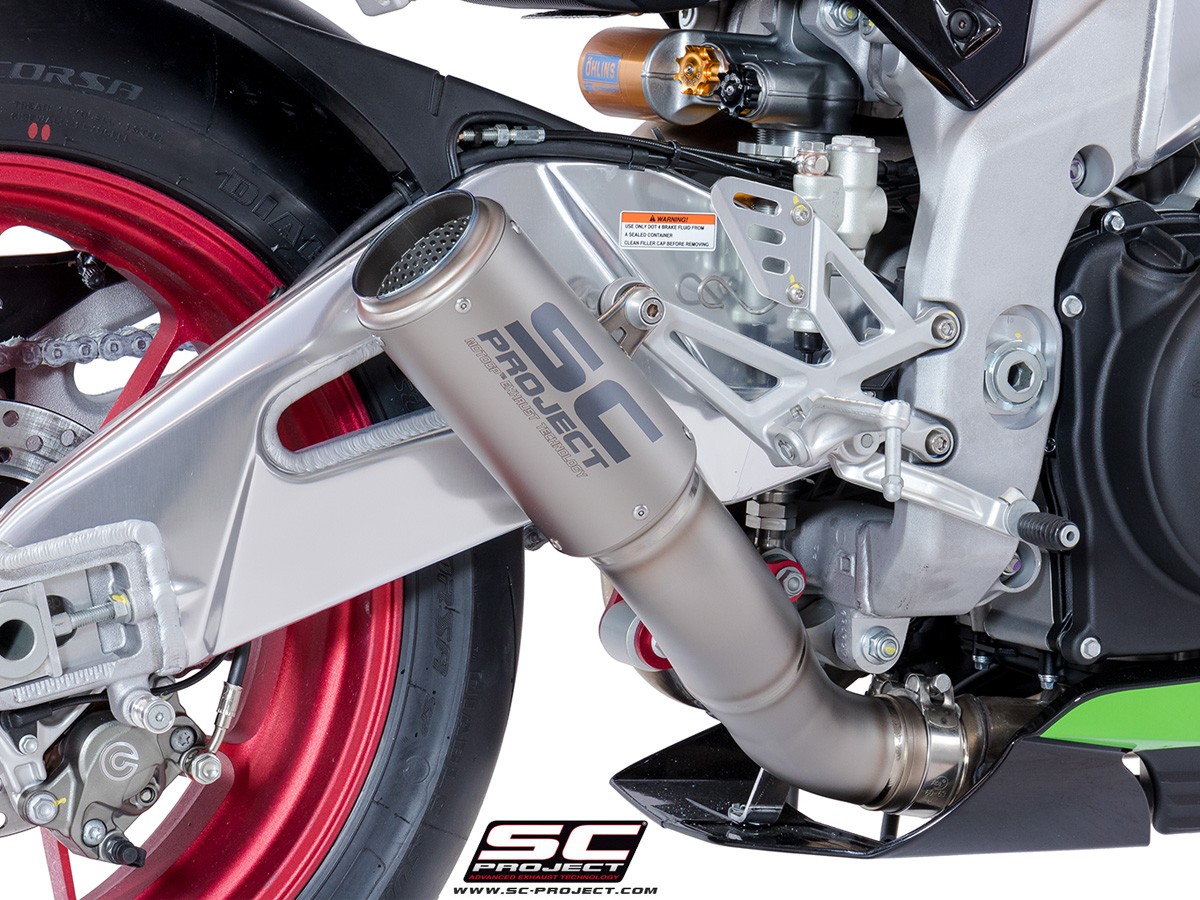 SC-Project 2017-2018 Aprilia RSV4 / Tuono V4 CR-T Low Mount Racing Exhaust