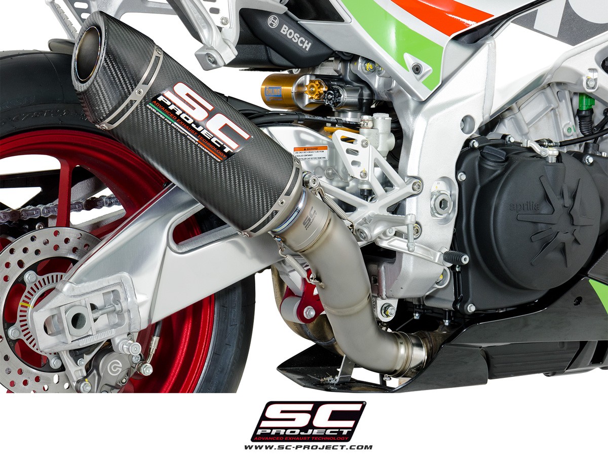 SC-Project Aprilia RSV4 (17) / Tuono V4 (17-18) Oval Racing Exhaust