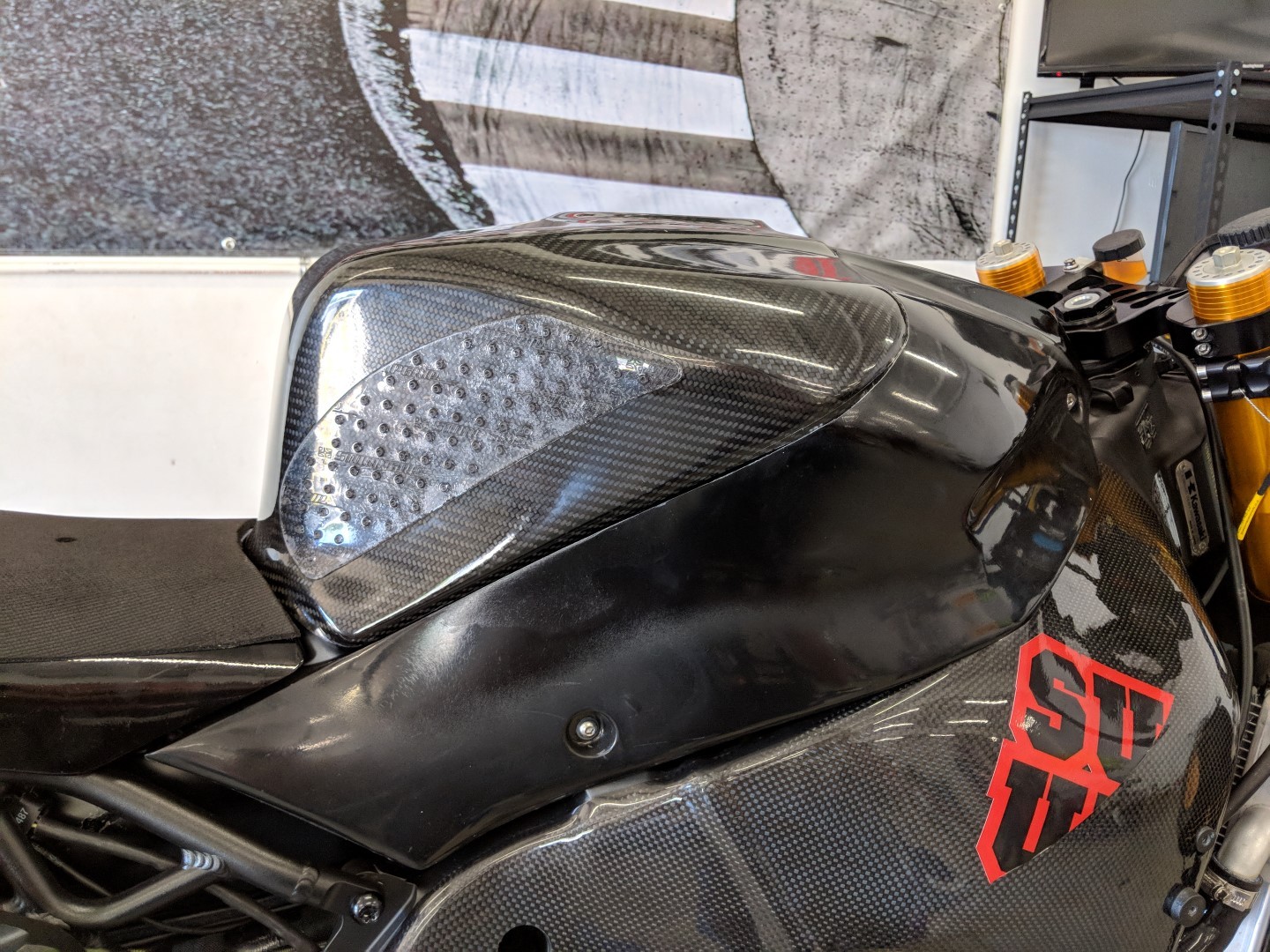 SE Moto 2011-21 Kawasaki ZX-10R / ZX-10RR Tank Shroud / Cover