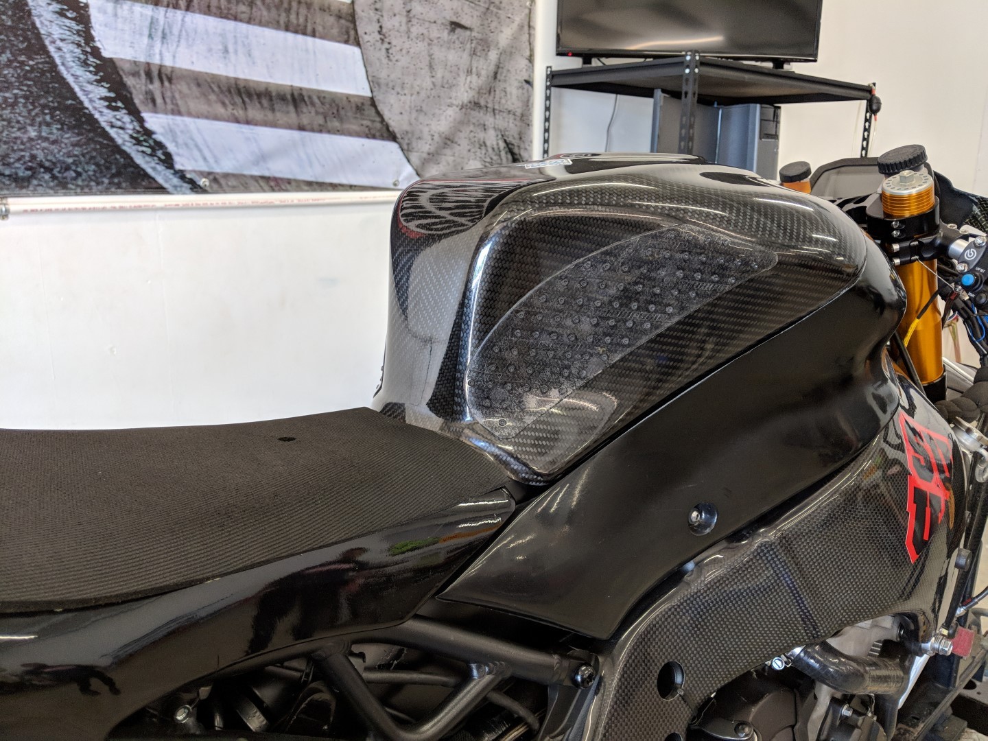SE Moto 2011-21 Kawasaki ZX-10R / ZX-10RR Tank Shroud / Cover