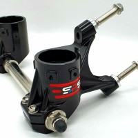 SPS Factory Radial Supermoto 108mm Billet Fork Bottoms - Ohlins RXF 48 Forks