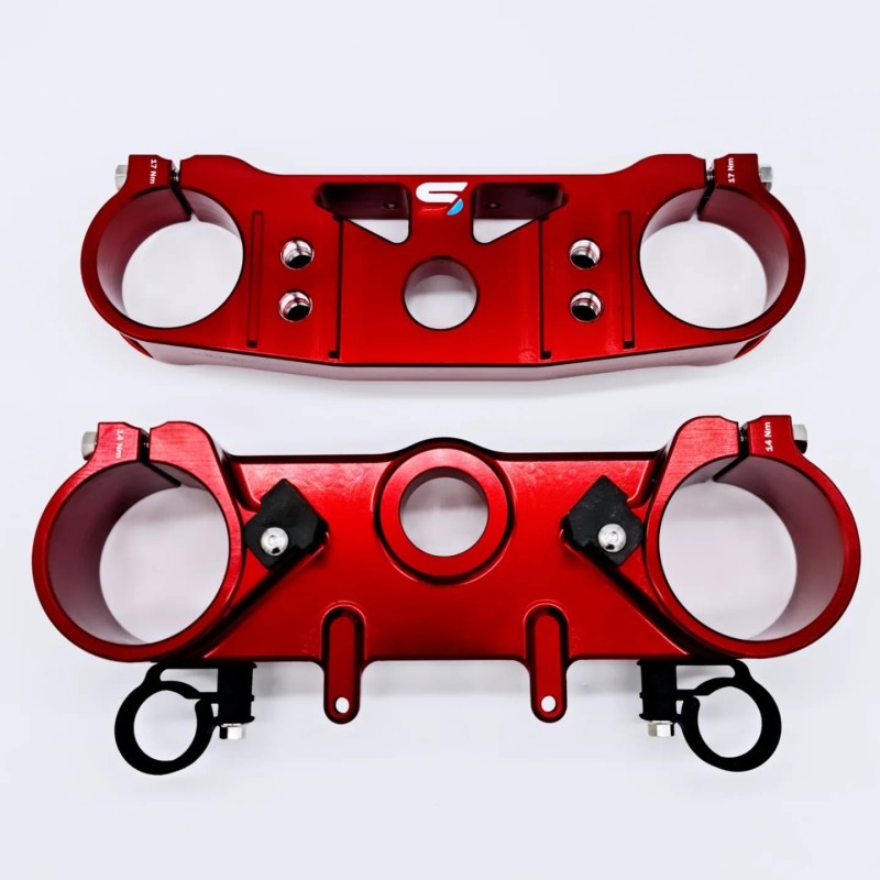 SPS Factory Ducati Desmo 450 Supermoto Triple Clamp Kit