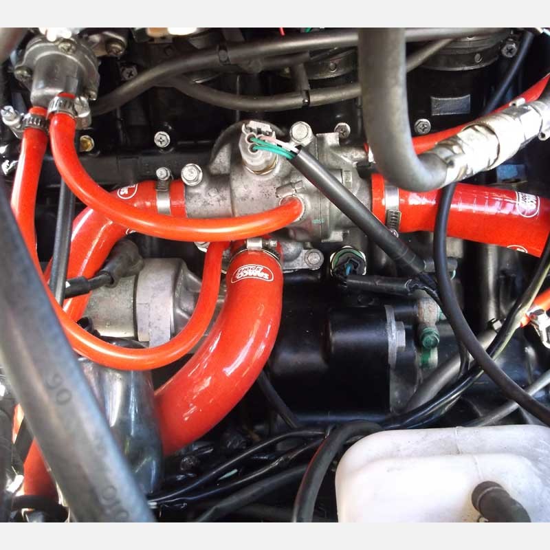 Samco Sport Silicone Radiator Coolant Hose Kit For 1999-2007 Honda CBR1100XX Blackbird (Fuel Injected)