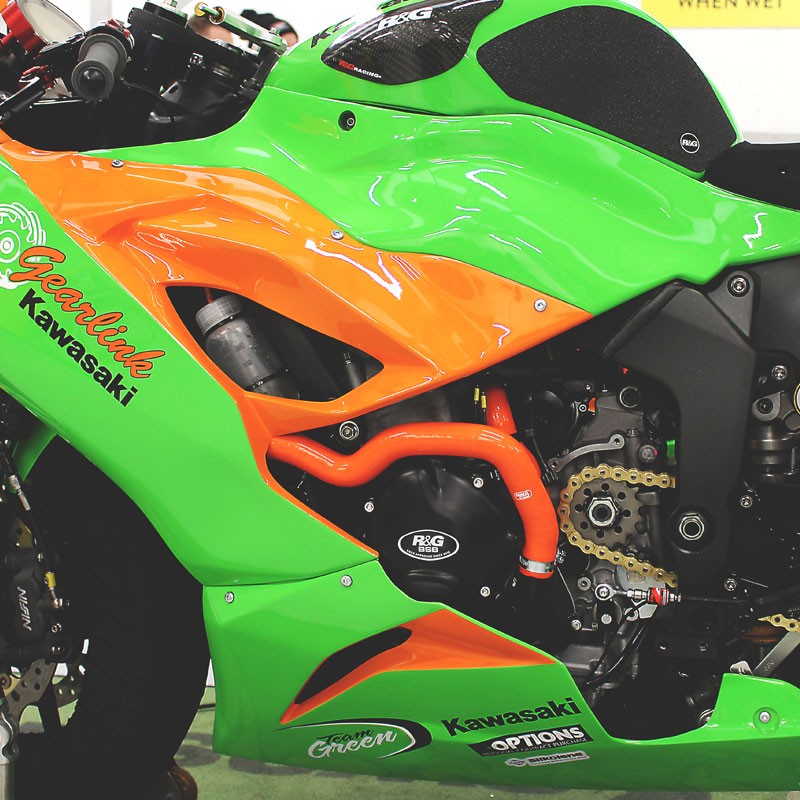 Samco Y-piece Sport Silicone Radiator Coolant Hose Kit For 2009-2019 Kawasaki Ninja ZX-6R