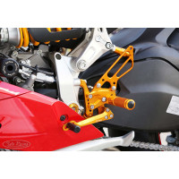 Sato Racing Ducati Panigale 899 / 959 / 1199 / 1299 / V2 Rear Set Kit