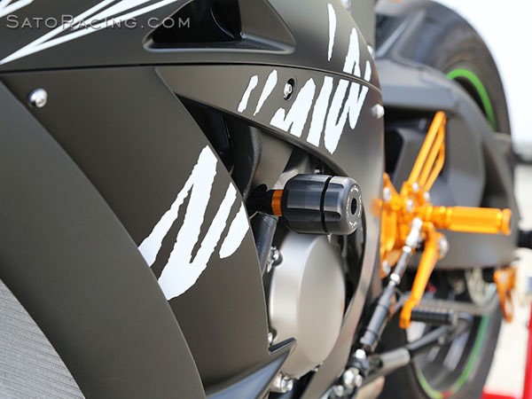 Sato Racing Frame Sliders - Kawasaki ZX10-R (2016-2019)