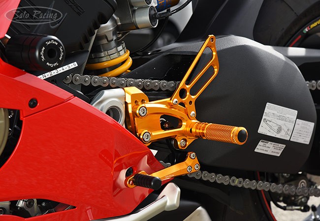 Sato Racing Rearsets Ducati Panigale  V4R / S / 2018 - 2021
