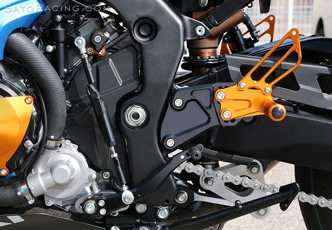 Sato Racing ' Race Concept ' Rear Sets For Suzuki GSXR1000R 2017 - 2021