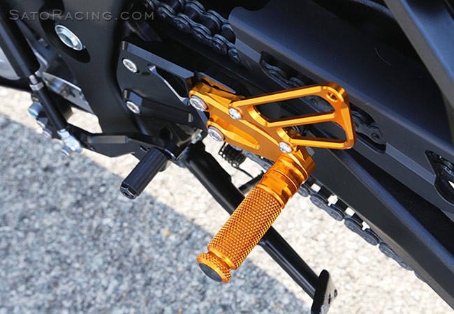 Sato Racing ' Race Concept ' Rear Sets For Suzuki GSXR1000R 2017 - 2021