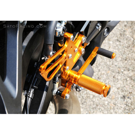 Sato Racing ' Race Concept ' Rear Sets For Suzuki GSXR1000R 2017 - 2021 Sato Racing ' Race Concept ' Rear Sets For Suzuki GSXR1000R 2017 - 2021