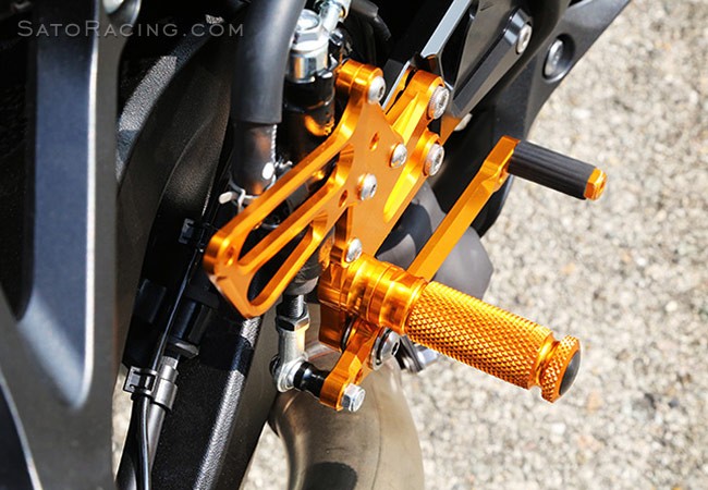 Sato Racing ' Race Concept ' Rear Sets For Suzuki GSXR1000R 2017 - 2021