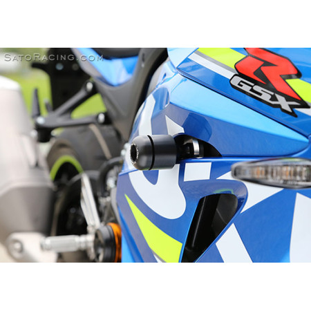 Sato Racing Frame Sliders - Suzuki GSX-R1000R (2017-2023) Sato Racing Frame Sliders - Suzuki GSX-R1000R (2017-2023)