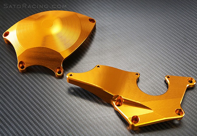 Sato Racing ' Race Concept ' Engine Case Protectors For Suzuki GSXR1000R 2017 - 2021