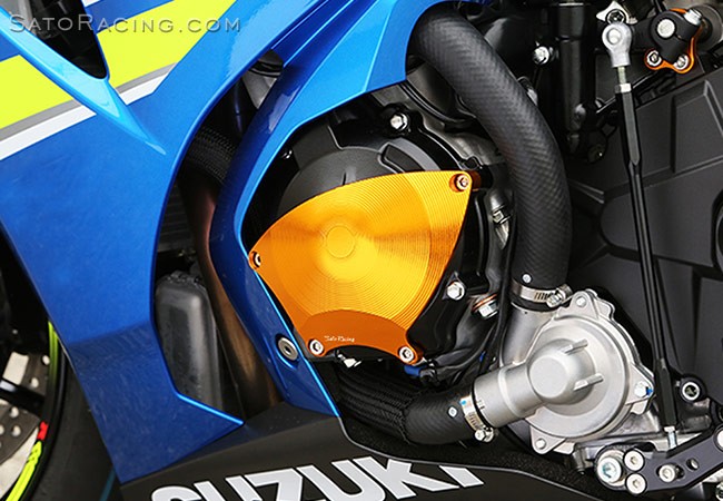 Sato Racing ' Race Concept ' Engine Case Protectors For Suzuki GSXR1000R 2017 - 2021