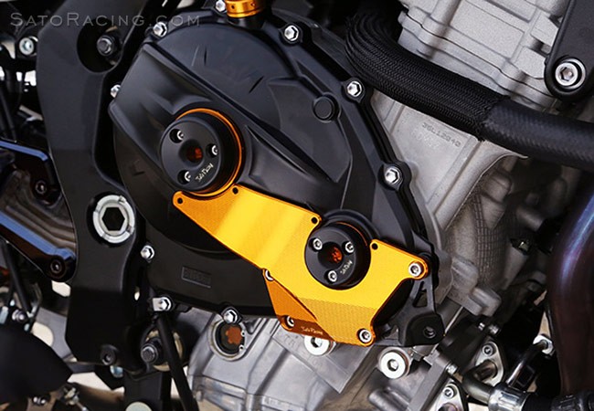 Sato Racing ' Race Concept ' Engine Case Protectors For Suzuki GSXR1000R 2017 - 2021