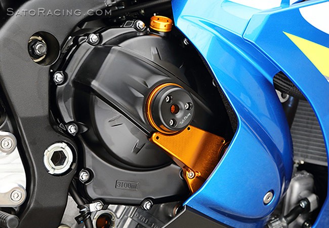 Sato Racing ' Race Concept ' Engine Case Protectors For Suzuki GSXR1000R 2017 - 2021