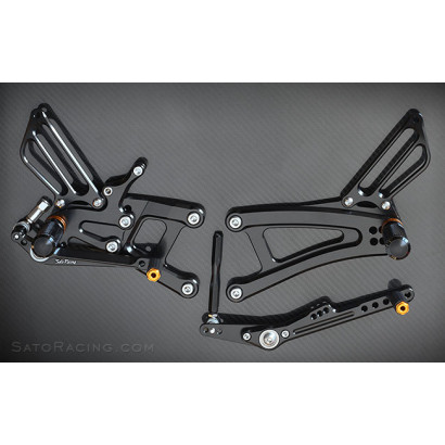 Sato Racing "Race Concept" Rear Sets - Yamaha YZF-R1 2015+
