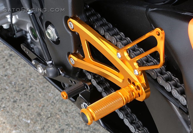 Sato Racing "Race Concept" Rear Sets - Yamaha YZF-R1 2015+