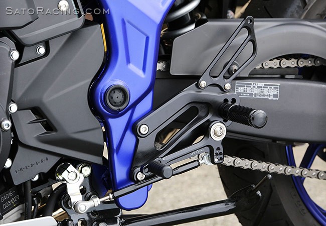 Sato Racing Standard Rearsets - Yamaha YZF-R3 (2015-2023)